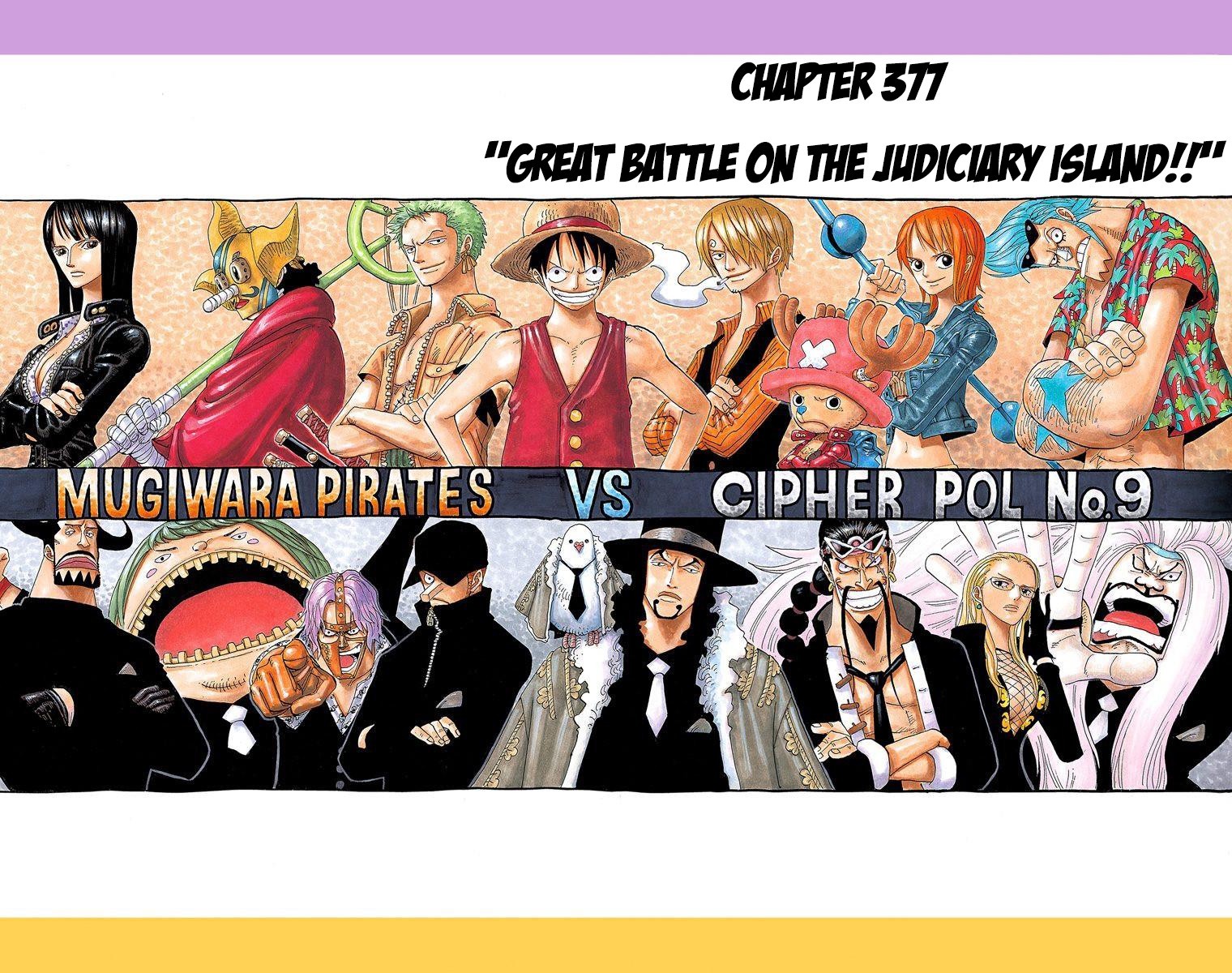 One Piece Digital Colored Chapter 377 image 02